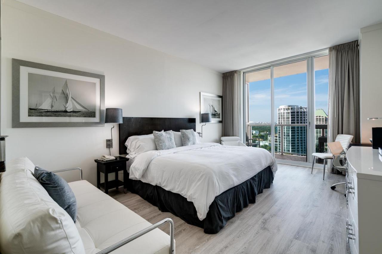 City View Balcony Steps From Restaurants, Peacock Park & Marina Miami Exterior foto